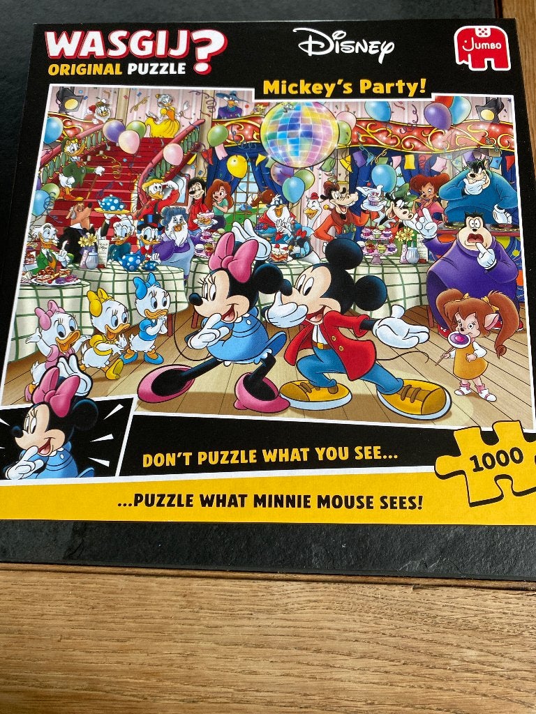 Wasgij, Ophalen, 500 t/m 1500 stukjes, Zo goed als nieuw, Legpuzzel