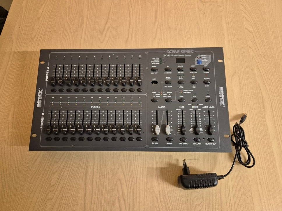 Botex Scene Setter DM Paneel - DMX Lichtcontroller, Ophalen of Verzenden, Gebruikt