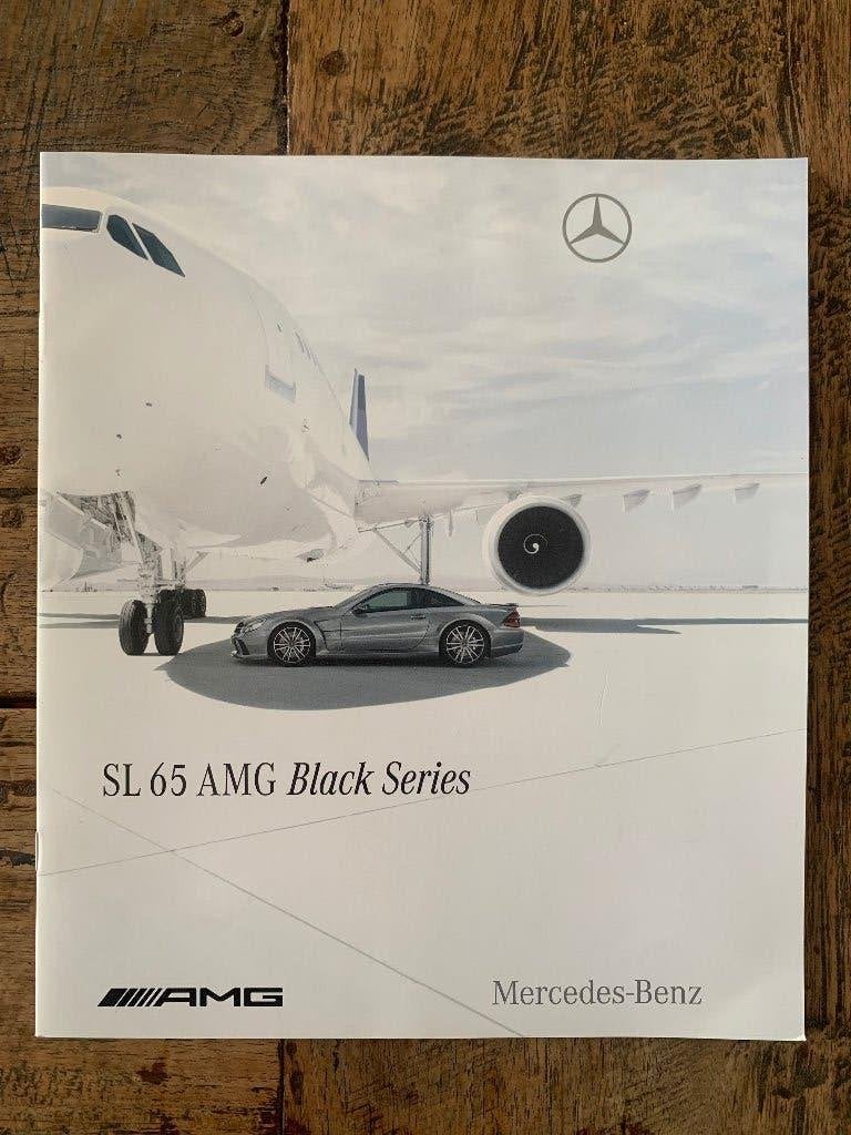 Brochure Mercedes-Benz SL 65 AMG Black Series 2008 nieuw, Nieuw, Mercedes-Benz, Mercedes, Ophalen of Verzenden