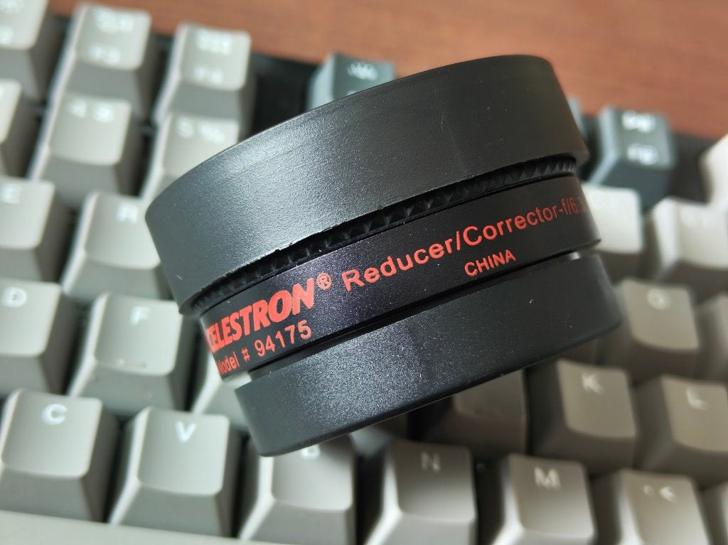 Celestron focal reducer/corrector f/6.3 - Nieuw, Ophalen of Verzenden, Nieuw, Minder dan 80 mm, Onderdelen of Toebehoren