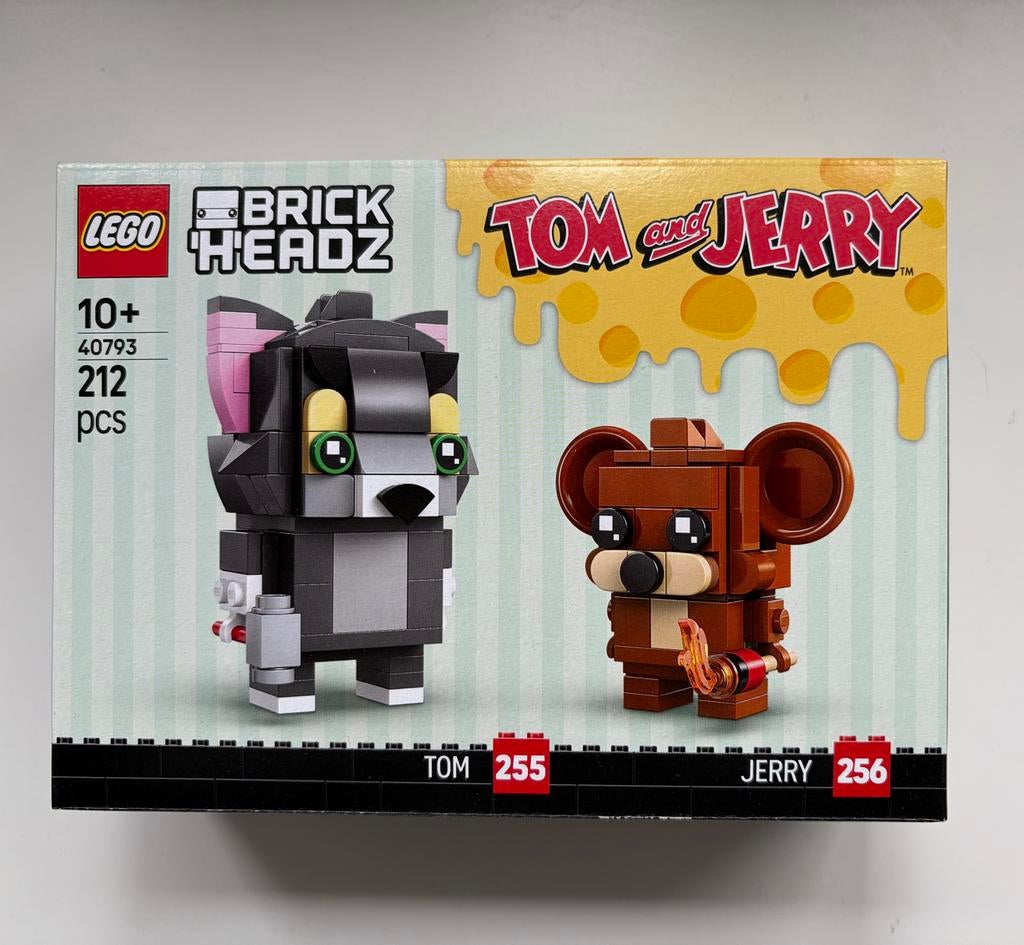 Lego BrickHeadz Tom en Jerry 40793 nieuw in doos!, Lego, Nieuw, Ophalen of Verzenden, Complete set