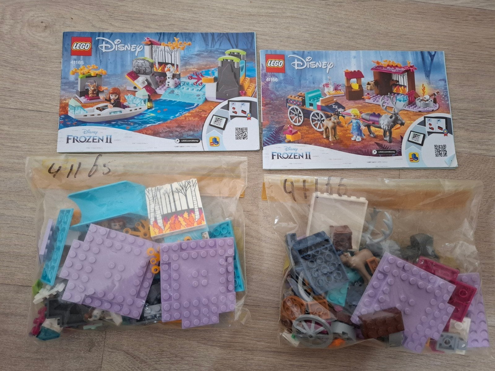 Lego Dusney Frozen 2 leuke sets, Kinderen en Baby's, Ophalen of Verzenden, Zo goed als nieuw, Complete set, Lego