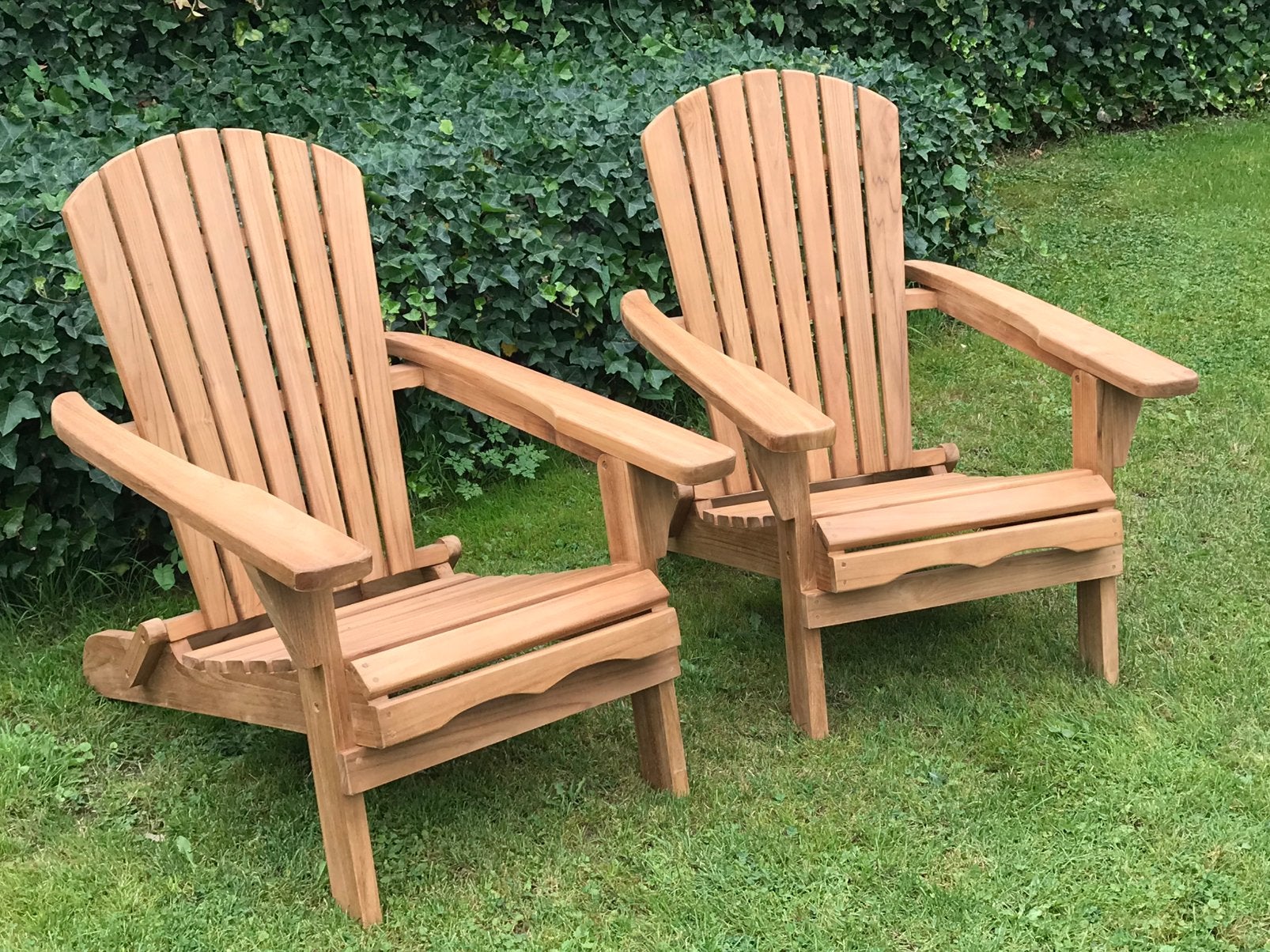 Teak Canadian Chair / Bear Chair – inklapbaar – €295 p.stuk, Ophalen of Verzenden, Nieuw, Teakhout, Inklapbaar