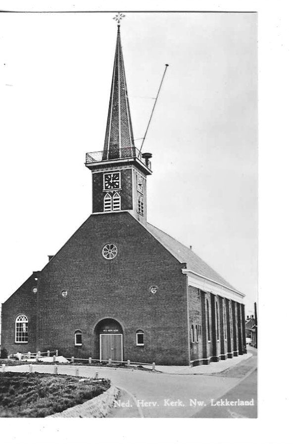 Nw. Lekkerland, Ophalen of Verzenden, 1960 tot 1980, Ongelopen, Zuid-Holland