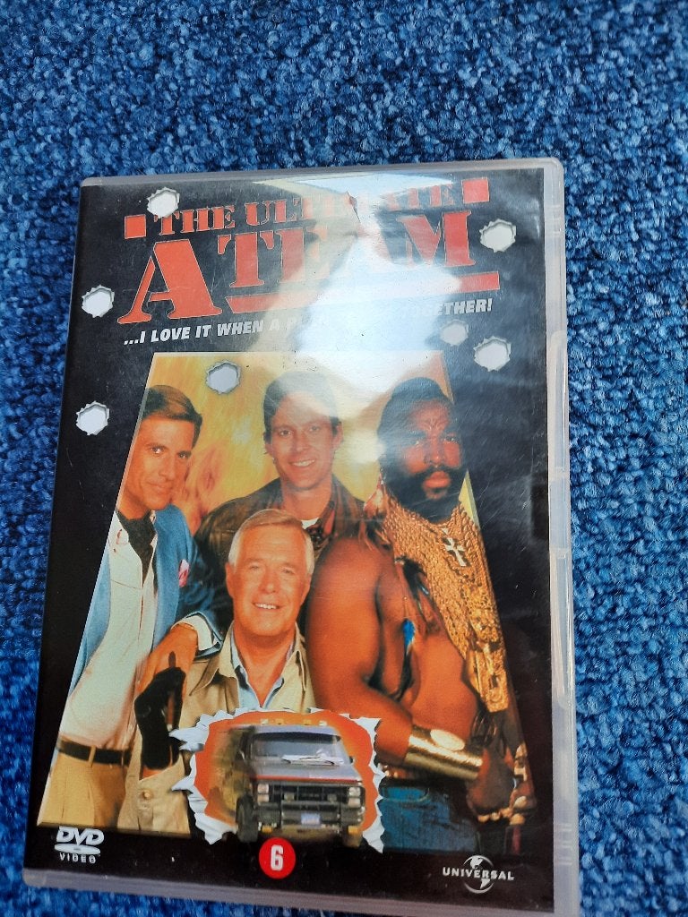 THE A-TEAM! Aktie Serie Seizoen 1 met 6 Afl. Op Boxset DVD, Vanaf 16 jaar, Verzenden, Zo goed als nieuw, Actie en Avontuur
