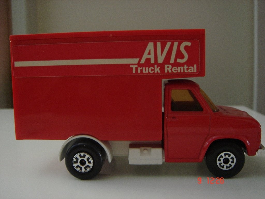 MATCHBOX FORD DILERVERY VAN 1977 K-29, Ophalen of Verzenden, Zo goed als nieuw, Auto, Matchbox