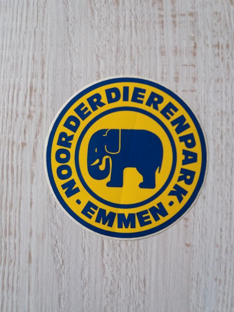 sticker NOORDERDIERENPARK te EMMEN, Verzamelen, Stickers, Ophalen of Verzenden, Zo goed als nieuw, Bedrijf of Vereniging