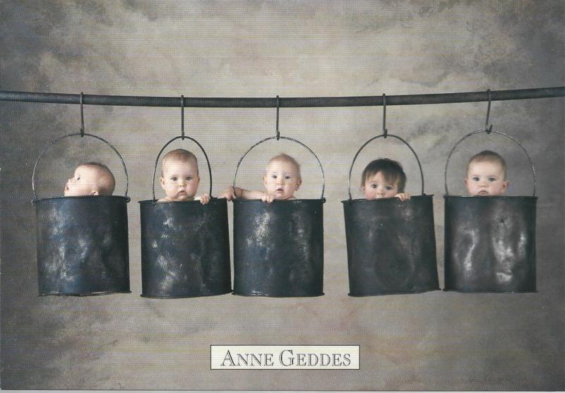Anne Geddes kaart nr. A258: Billy Lids, Verzenden, 1980 tot heden, Ongelopen, Kinderen