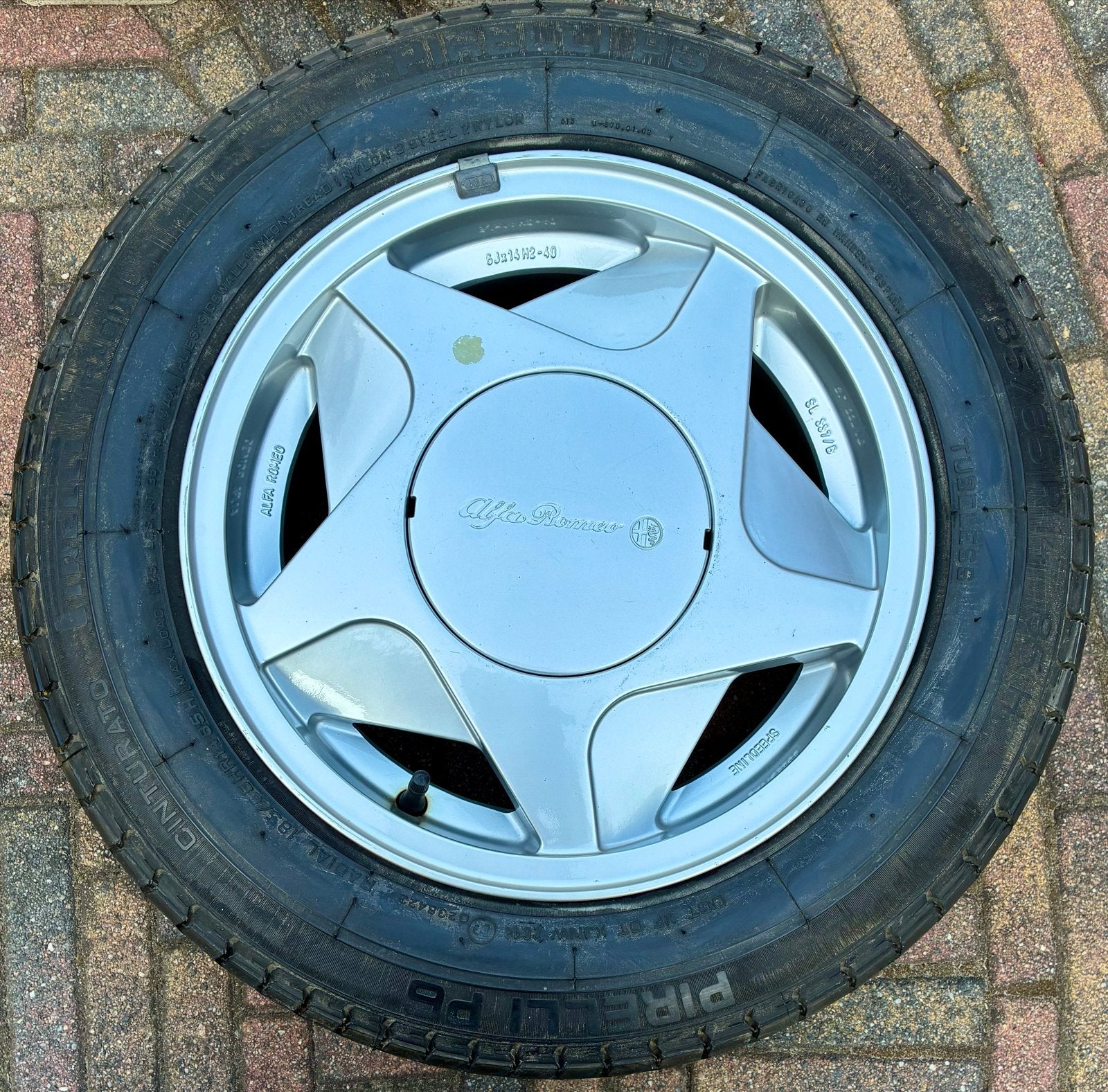 14” Alfa Romeo Speedline velg - Alfa 75, Auto-onderdelen, Banden en Velgen, Ophalen, 14 inch, Velg(en), Nieuw