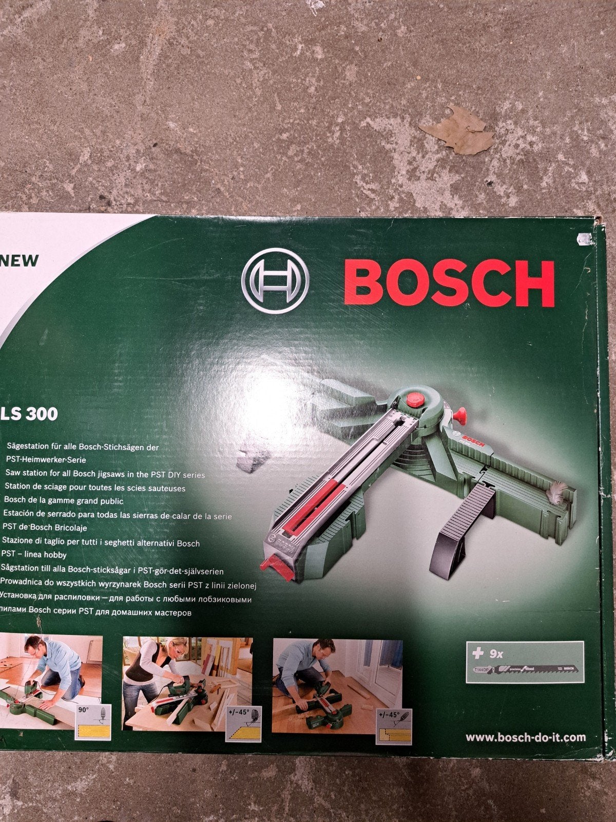 Bosch PLS 300, Doe-het-zelf en Verbouw, Ophalen, Decoupeerzaag, Nieuw, 30 tot 70 mm