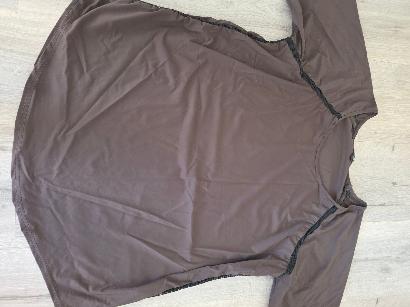 Exxcellent bruine top met lange mouwen, maat 44, Bruin, Maat 42/44 (L), Ophalen of Verzenden, Zo goed als nieuw