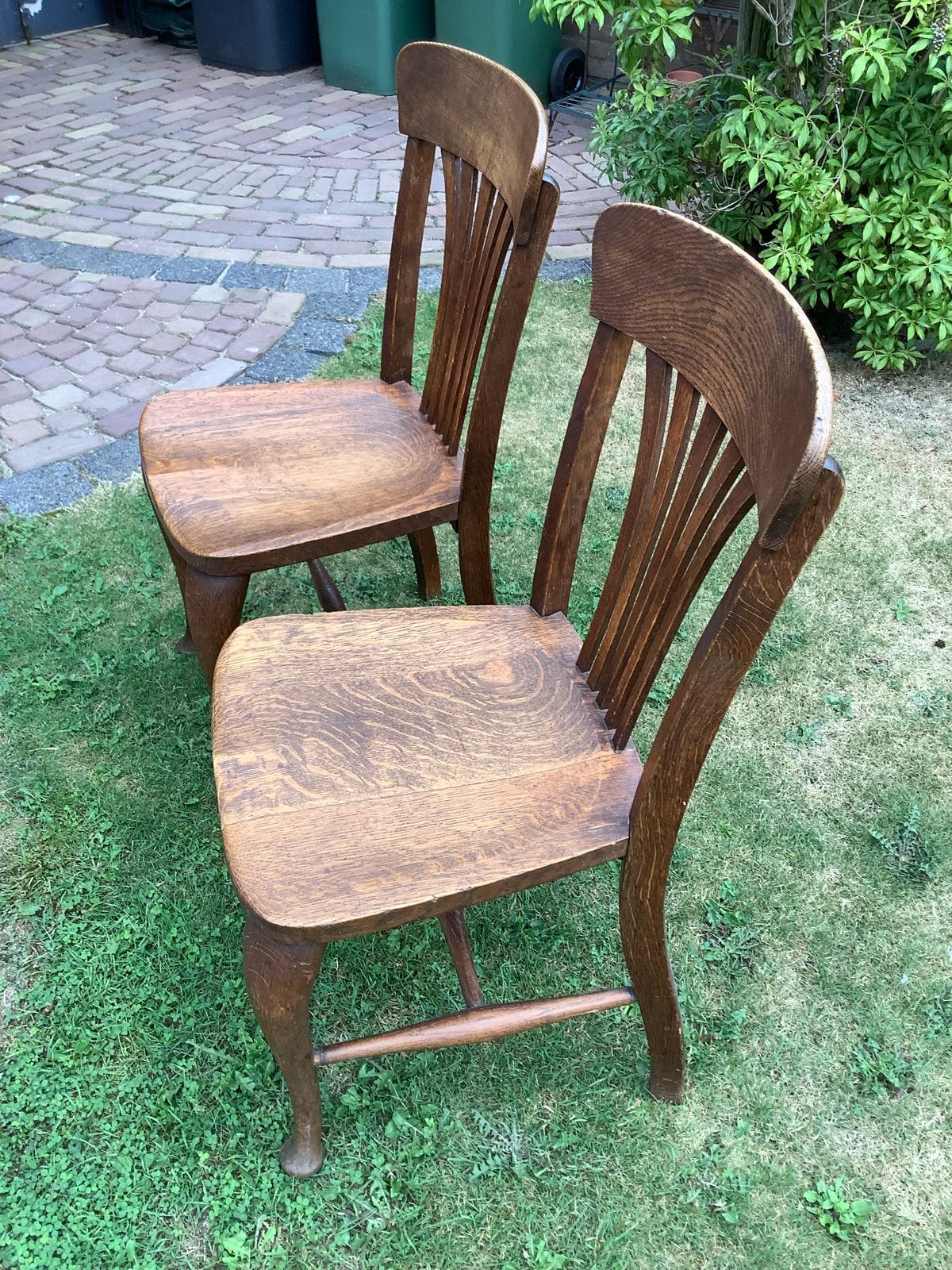 Antieke Engelse stoelen - Set van 2, Antiek en Kunst, Ophalen