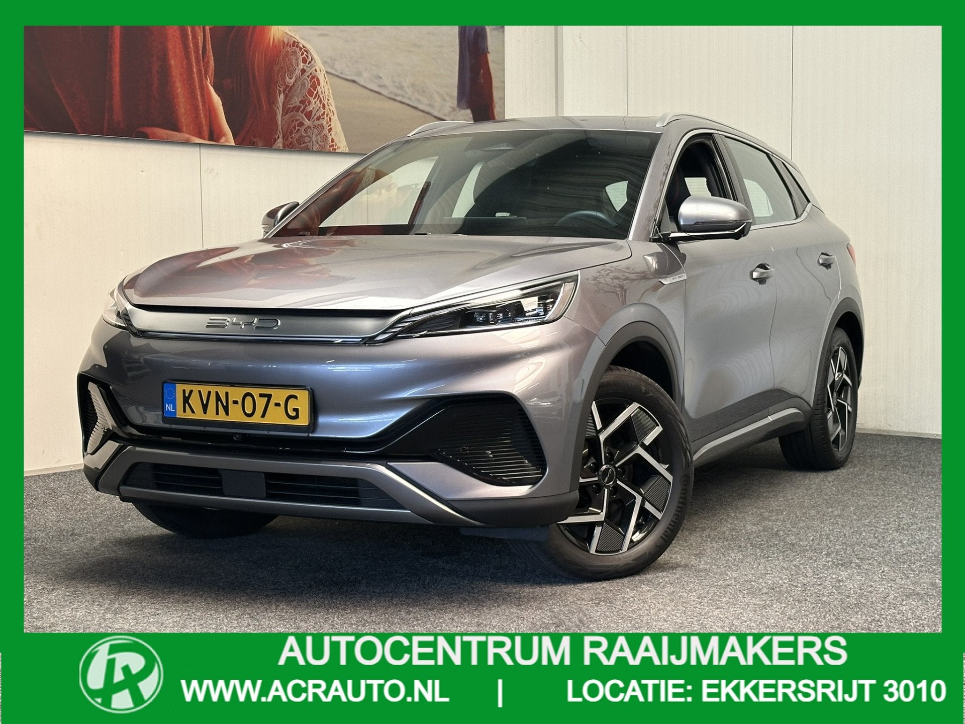 BYD ATTO 3 DESIGN 60 kWh WLTP 420 KM * 45 STUKS OP VOORRAAD*, Auto's, Dealer onderhouden, Gebruikt, SUV of Terreinwagen, Zilver of Grijs