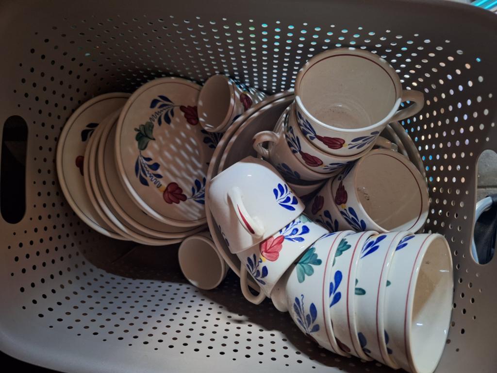 Partijtje Boerenbont, Ophalen, Overige typen, Zo goed als nieuw, Aardewerk
