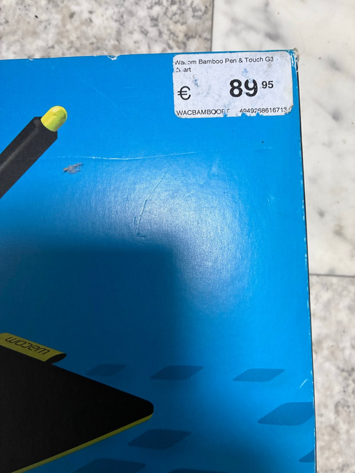 Wacom Bamboo Pen & Touch G3 tekentablet, Computers en Software, Ophalen of Verzenden, Multi-touch, Zo goed als nieuw, Bedraad