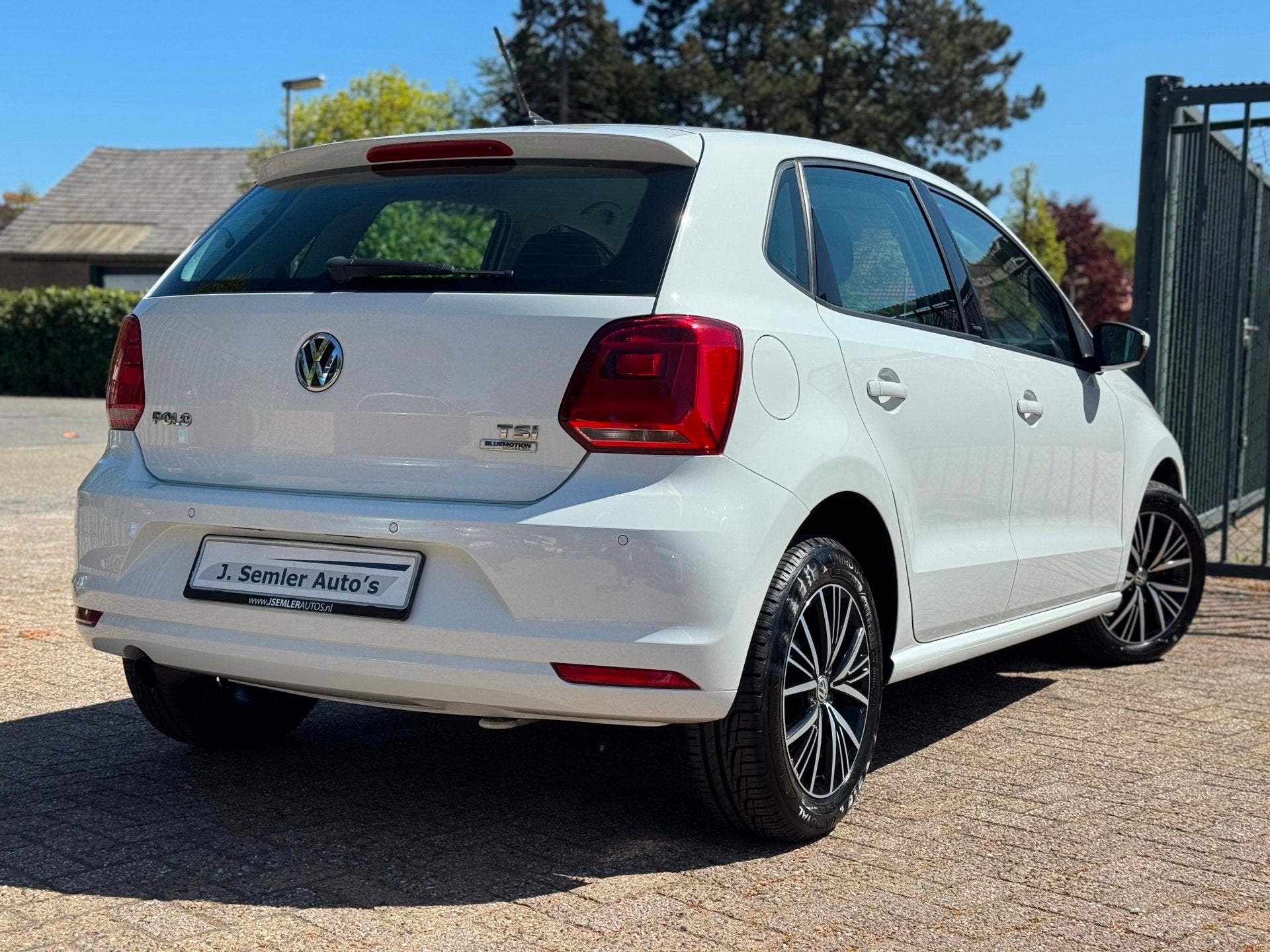 Volkswagen Polo 1.2 TSI ALL STAR NAVIGATIE PDC CRUISE CTRL M, Auto's, Volkswagen, Gebruikt, Wit, Origineel Nederlands, Bedrijf