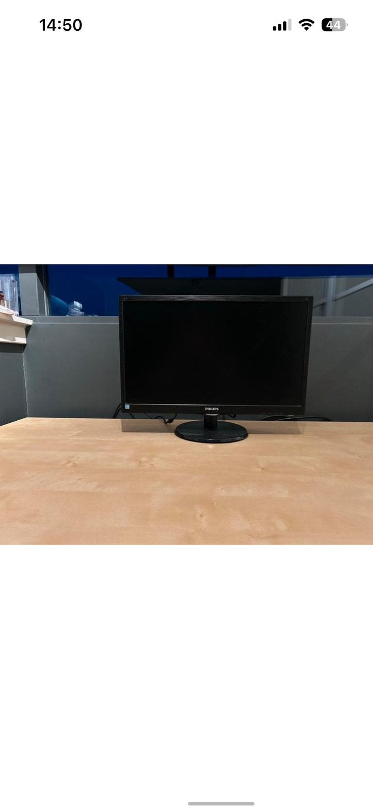 Moet weg Philips monitor 24 inch, Computers en Software, Monitoren, IPS, Full HD, Ophalen of Verzenden, Zo goed als nieuw