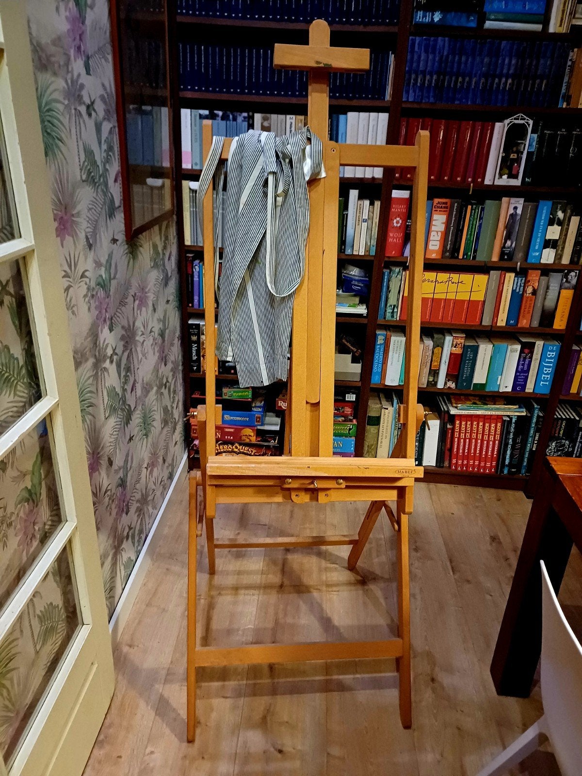 Mabef houten studio ezel - Gebruikt maar in goede staat, Hobby en Vrije tijd, Ophalen, Gebruikt, Ezel