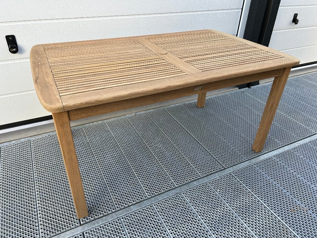 Teakhouten tuintafel 150 x 90 cm / Allure, Ophalen, Gebruikt, -, Allure