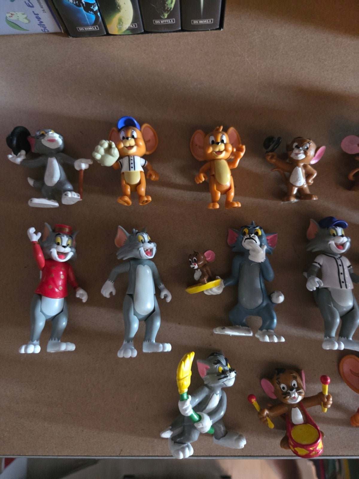 15x poppetjes - Tom en Jerry, Ophalen of Verzenden, Zo goed als nieuw, Beeldje of Figuurtje