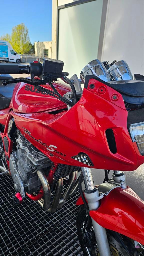 Topkuip en koplamp Suzuki Bandit 600 (1999) met Xenon, Motoren, Ophalen of Verzenden