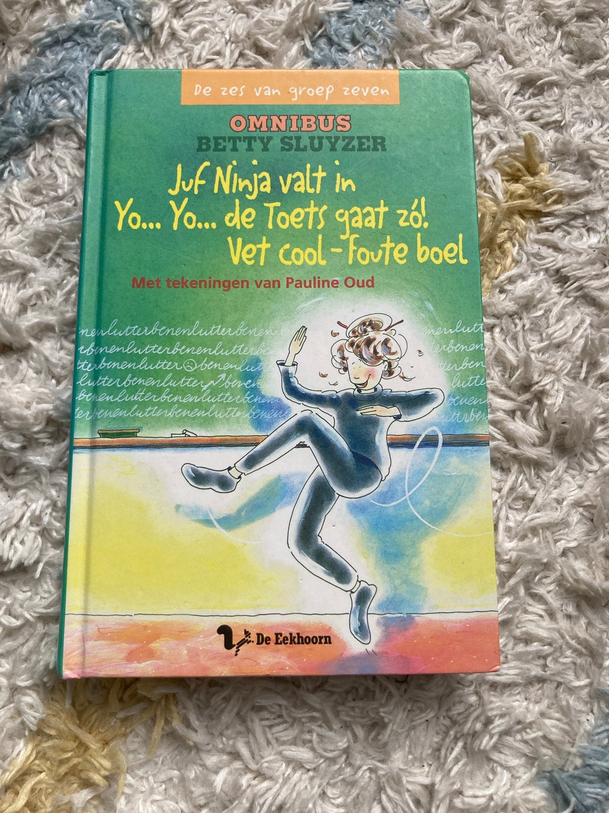 Juf Ninja valt in Yo... Yo... de Toets gaat zó! Vet cool, Boeken, Ophalen of Verzenden, Zo goed als nieuw, Fictie