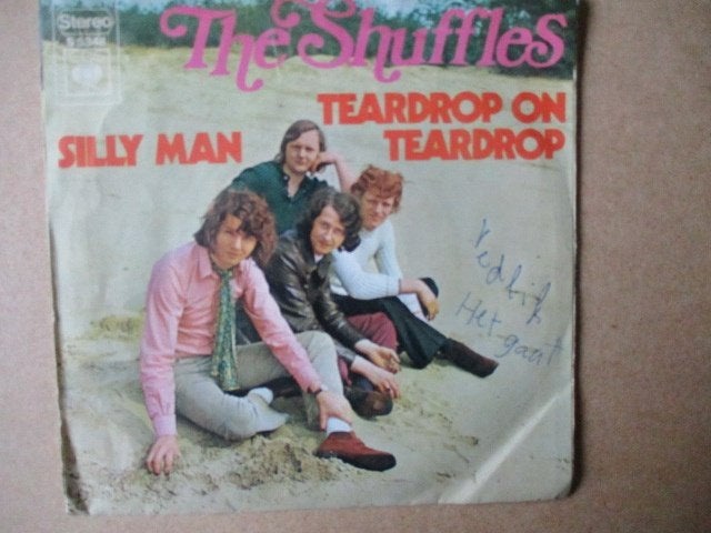s4471 the shuffles - teardrop on teardrop, Ophalen, Gebruikt, 7 inch, Overige genres