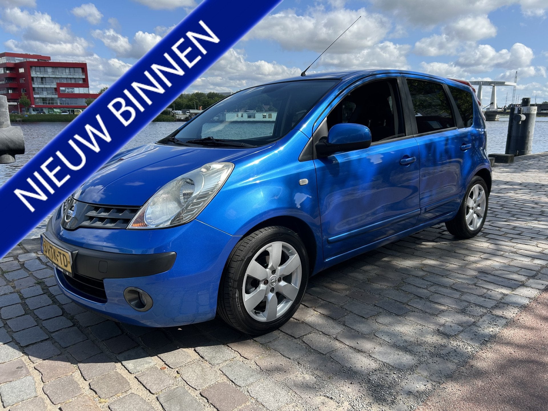 Nissan Note 1.4 First Note (bj 2006), Voorwielaandrijving, Stof, Zwart, 4 cilinders