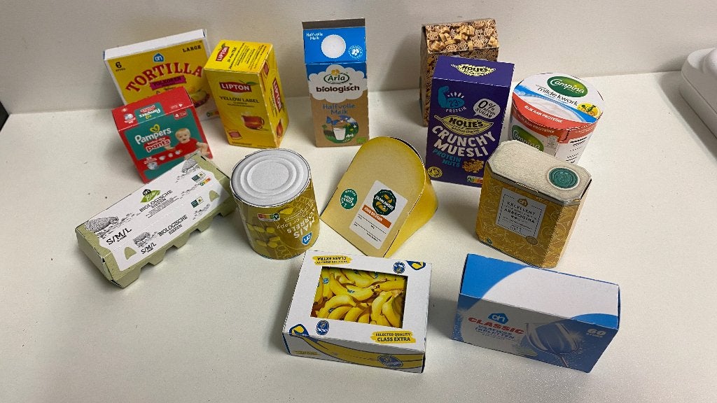 Miniatuur Supermarkt Boodschappen voor Speelkeuken, Verzamelen, Albert Heijn, Ophalen of Verzenden