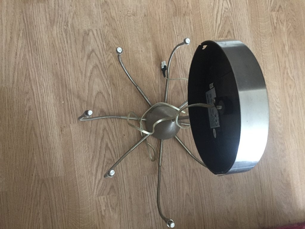 Ikea lamp, Ophalen of Verzenden, Gebruikt, Metaal