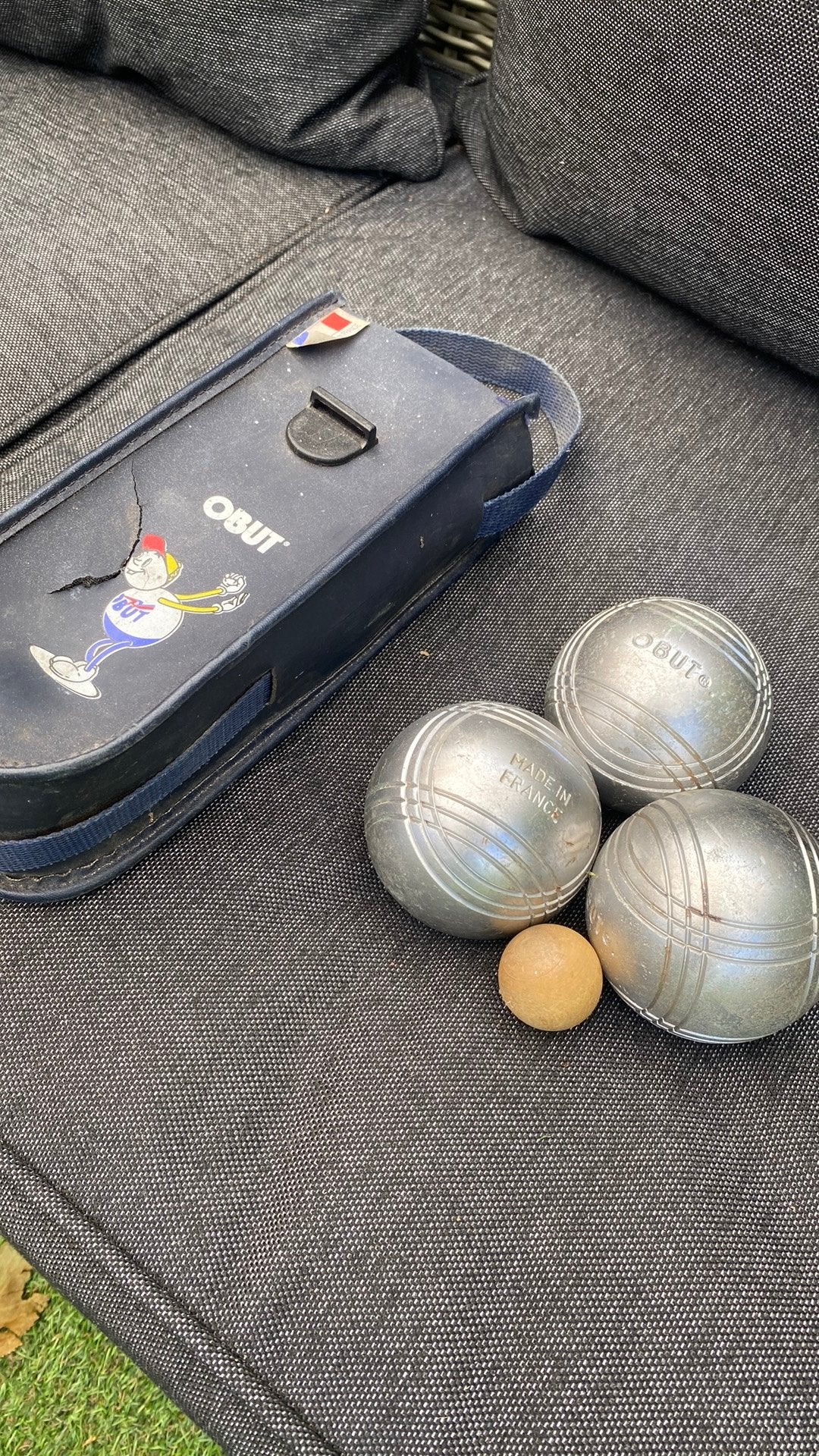 jeu de boule ballen en een butje, Ophalen of Verzenden, Gebruikt, Bal