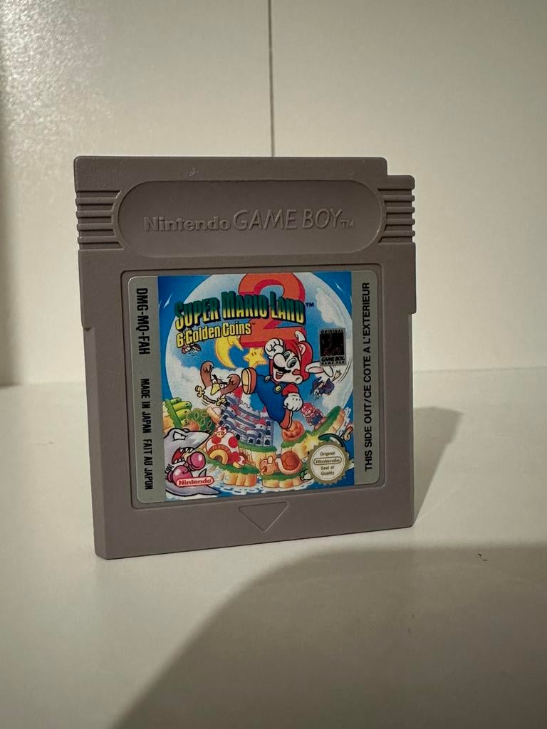 Super mario land 2 6 golden coins nintendo gameboy los, Spelcomputers en Games, Avontuur en Actie, Gebruikt, 1 speler, Ophalen of Verzenden