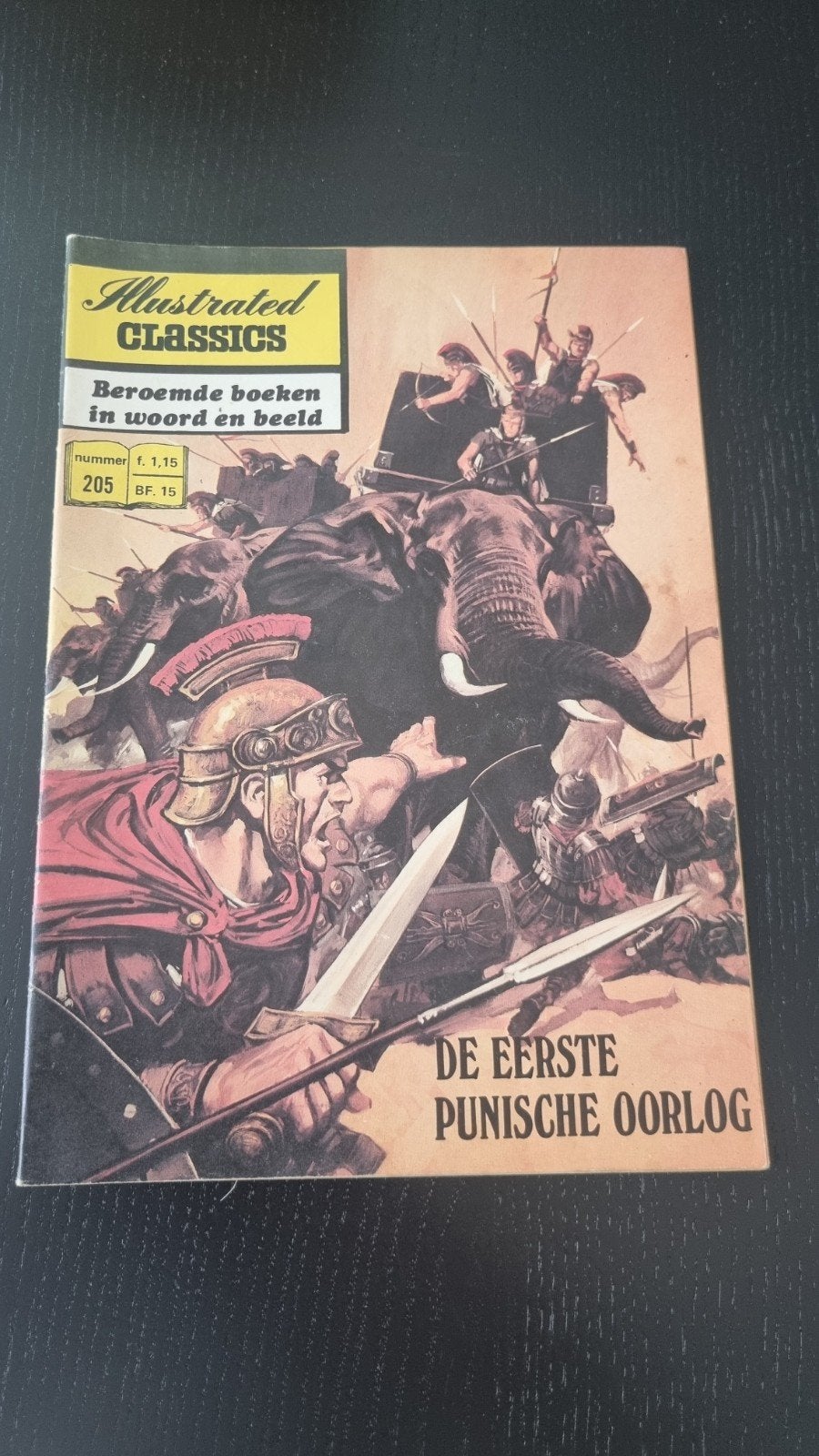 Illustrated Classics - De Eerste Punische Oorlog (nr. 205), Boeken, Ophalen of Verzenden, Gelezen, Onbekend