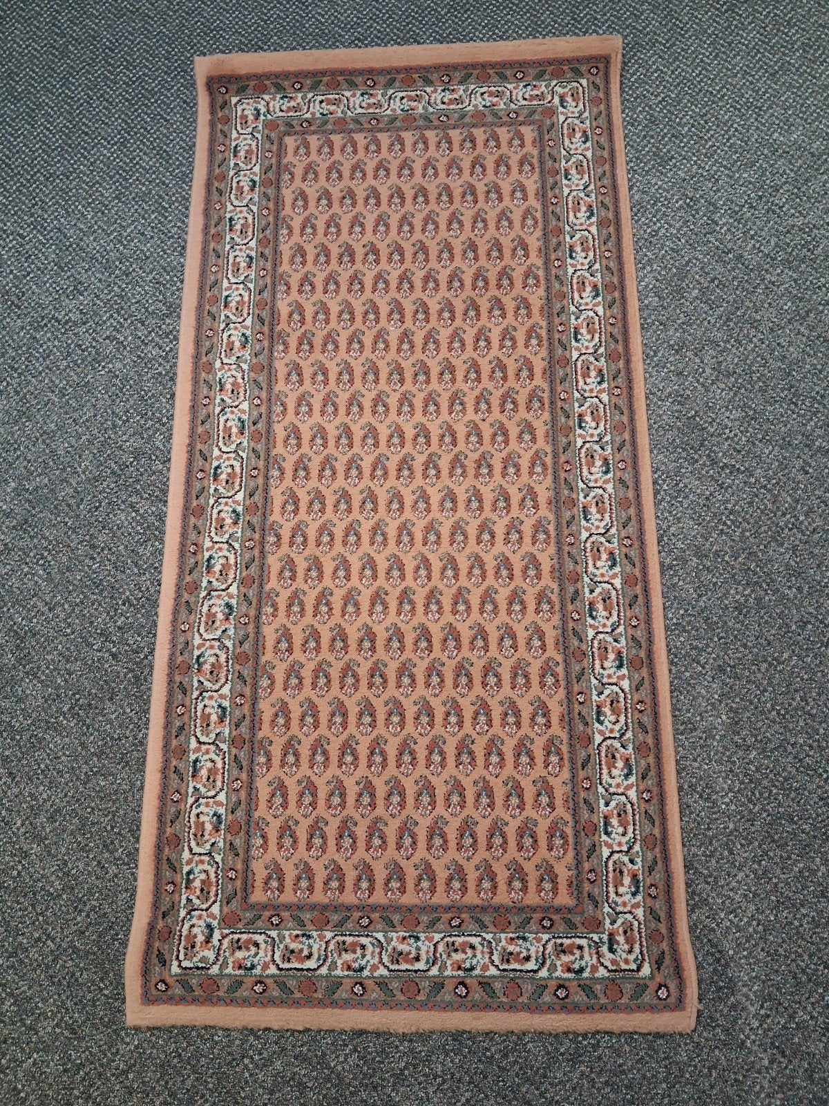 Perzisch tapijt met traditioneel patroon, Ophalen, 100 tot 150 cm, 200 cm of meer, Blauw