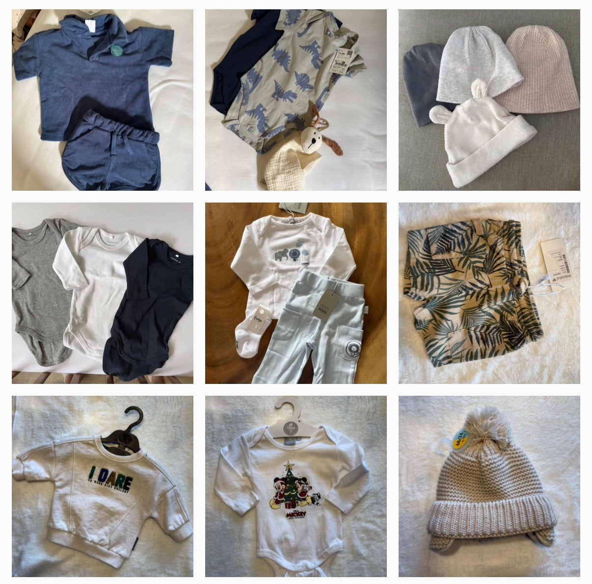 Pakketje met nieuwe babykleding maten 56 tm 80, Kinderen en Baby's, Babykleding | Baby-kledingpakketten, Ophalen of Verzenden