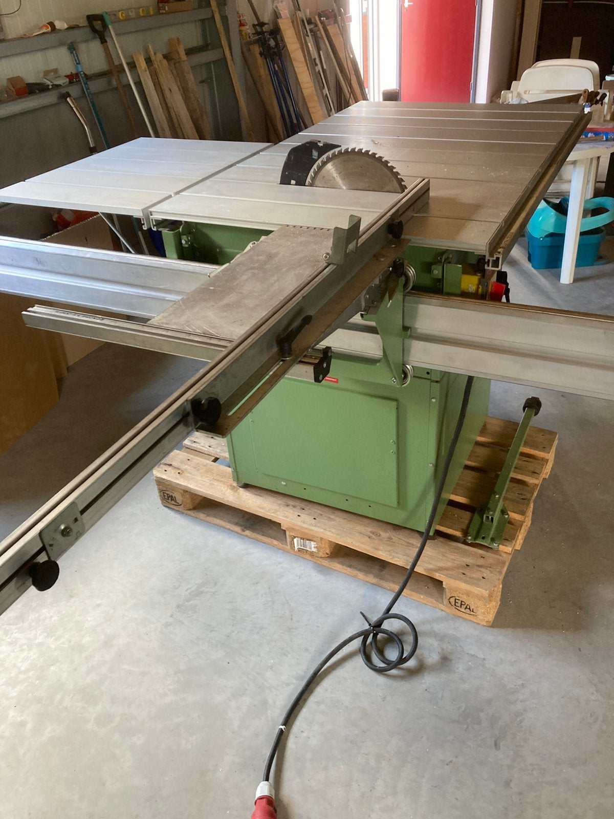 Elektra Beckum PK300 zaagtafel, Ophalen, Elektra Beckum, Gebruikt, Cirkelzaag
