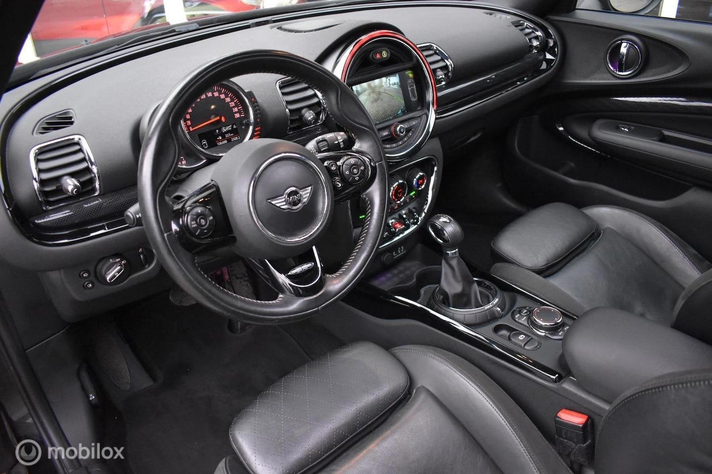 MINI Clubman 2.0 Cooper S Vol opties Automaat Pano Cruise Ca, 1998 cc, Gebruikt, Zwart, Leder