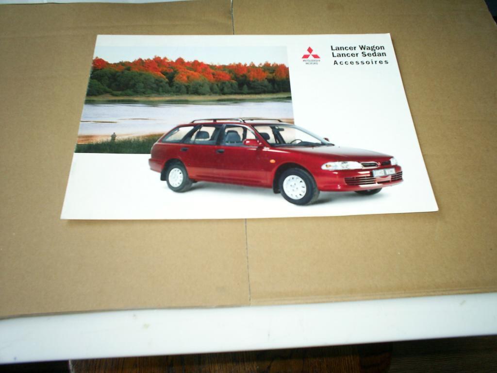 Mitsubishi Lancer Wagon en Sedan Accessoires 2 / 1993, Verzenden, Zo goed als nieuw, Mitsubishi