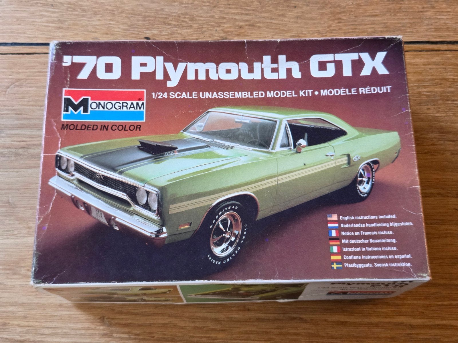 Oude bouwdoos model kit modelauto verzameling bouwdozen 1:25, Overige merken, Gebruikt, Auto, Diversen