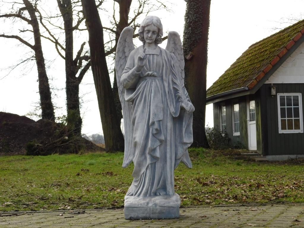 Beeld Engel XL - 108 cm - Steen, Tuin en Terras, Steen, ., Nieuw, Ophalen of Verzenden