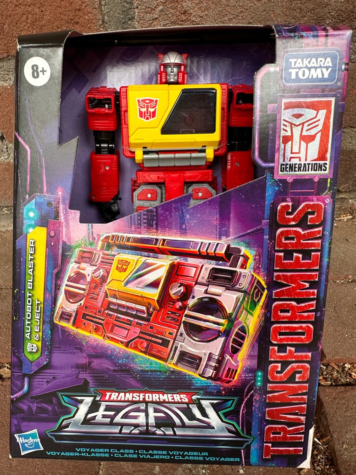 Transformers Legacy Autobot Blaster & Eject Voyager Class, Ophalen of Verzenden, Nieuw