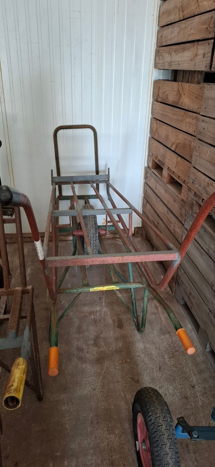 Kisten Kruiwagen, Tuin en Terras, Kruiwagens, Ophalen, Gebruikt, Handmatig, Eenwielig