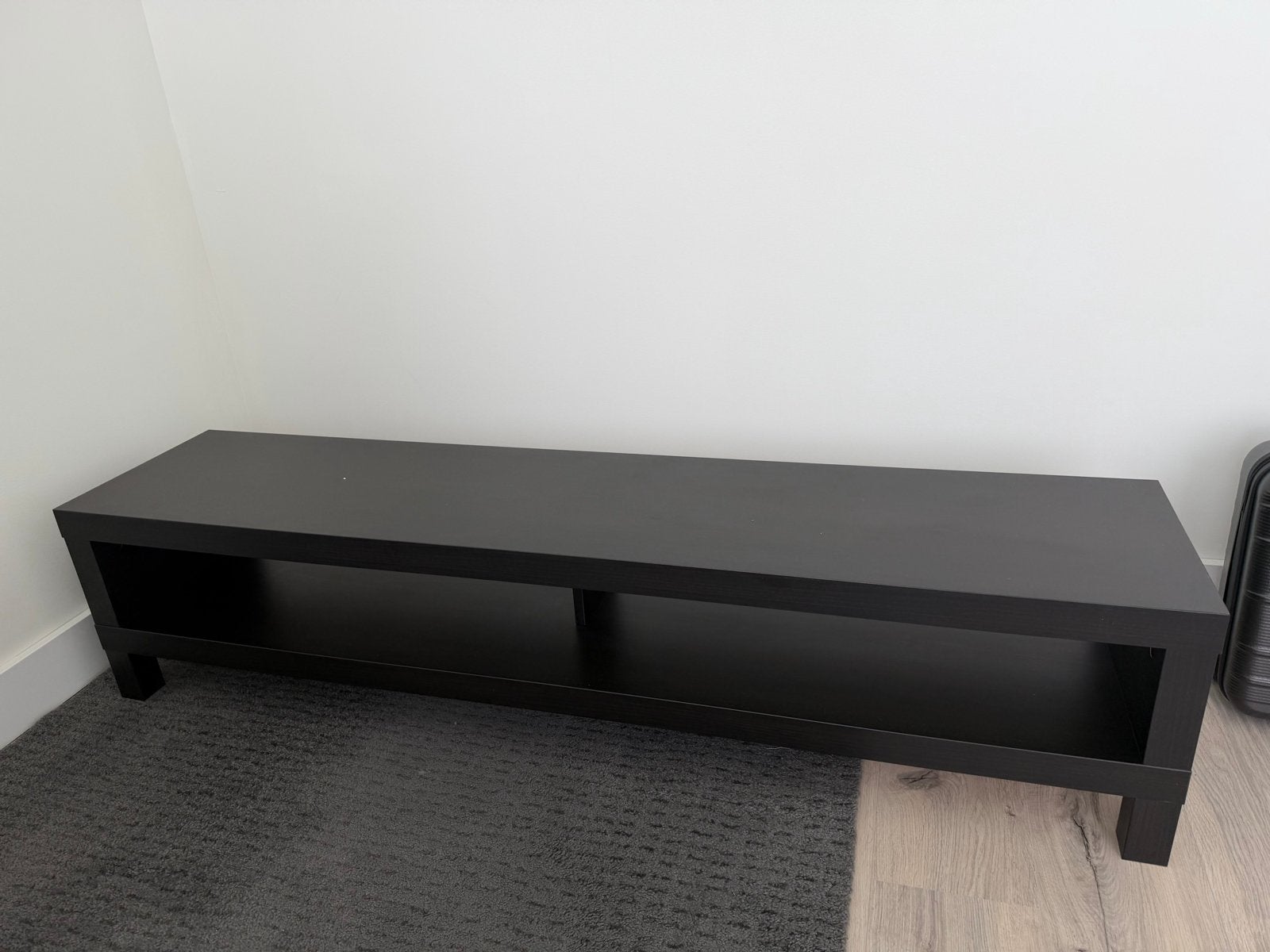 IKEA LACK TV-meubel, zwartbruin, 160x35x36 cm, Huis en Inrichting, Kasten | Televisiemeubels, 150 tot 200 cm, Ophalen of Verzenden