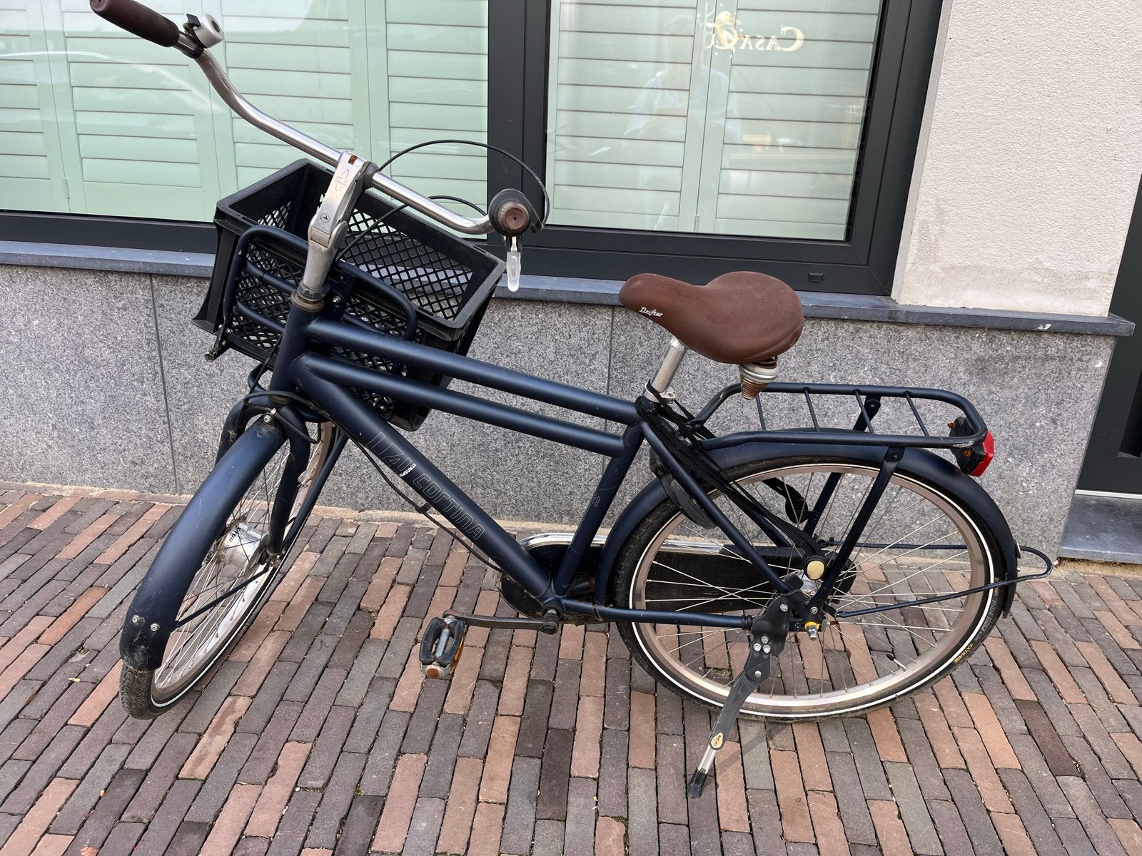 Cortina Transportfiets - 26 inch met voordrager, Ophalen, Gebruikt, Versnellingen