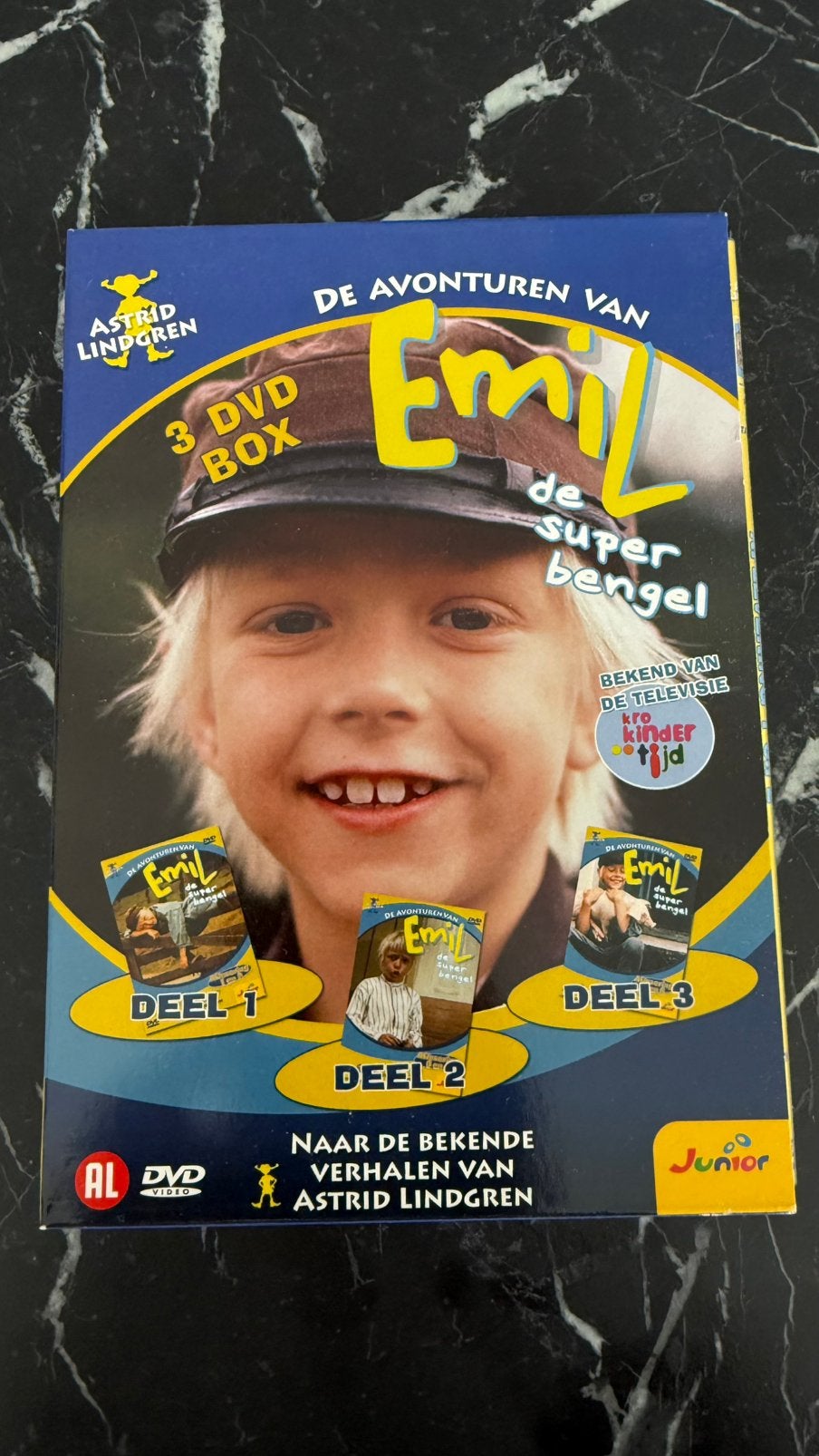 Emil , Astrid Lindgren dvd box, Alle leeftijden, Ophalen of Verzenden, Zo goed als nieuw
