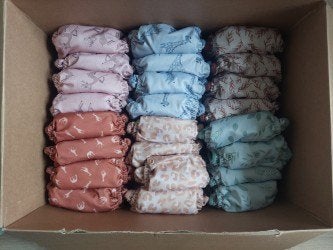 24 Wasbare luiers van Happy Bear, Ophalen of Verzenden, Gebruikt, Overige typen, Overige merken