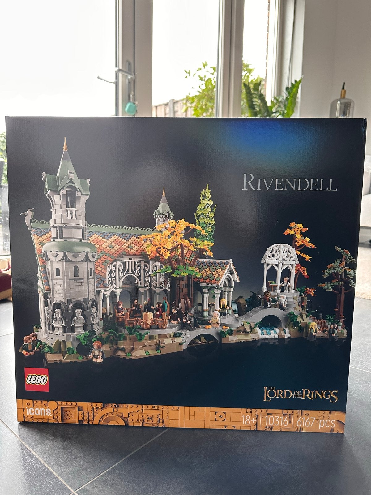 LEGO Icons The Lord of the Rings: Rivendell (10316) NIEUW, Ophalen, Nieuw
