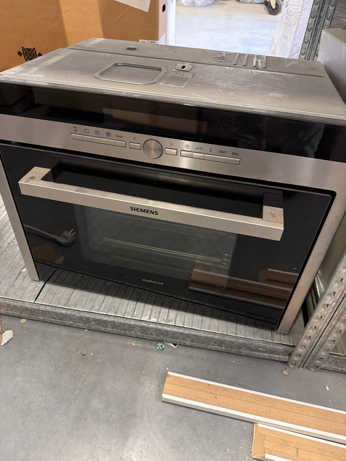 Siemens Stoomoven - Nieuw Showroom Model, Witgoed en Apparatuur, Ovens, Nieuw, Stoomoven, Siemens, Stoom, Ophalen