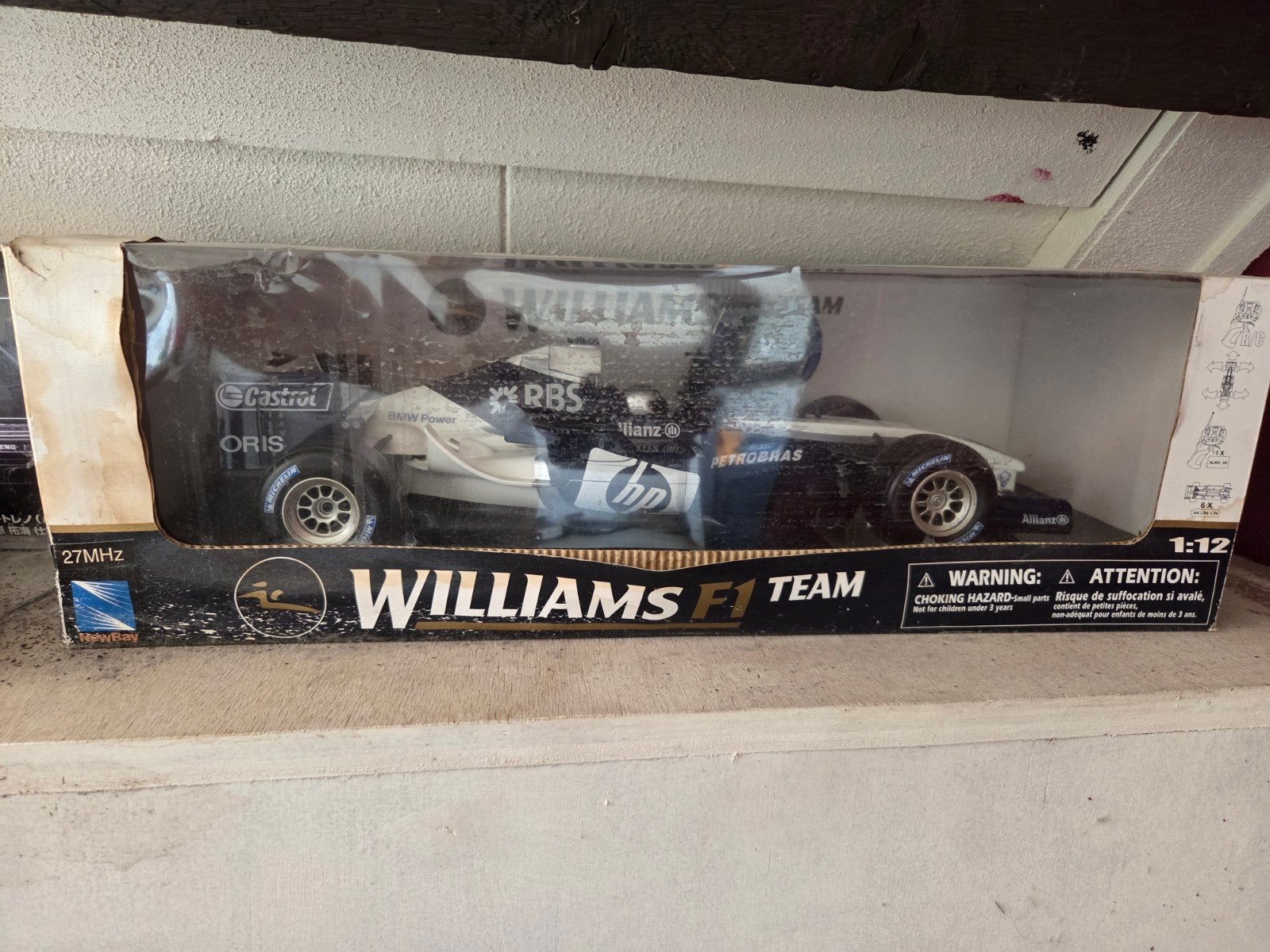 Williams F1 Team Mark Webber RC modelauto 1:12, Ophalen of Verzenden, Nieuw, Auto