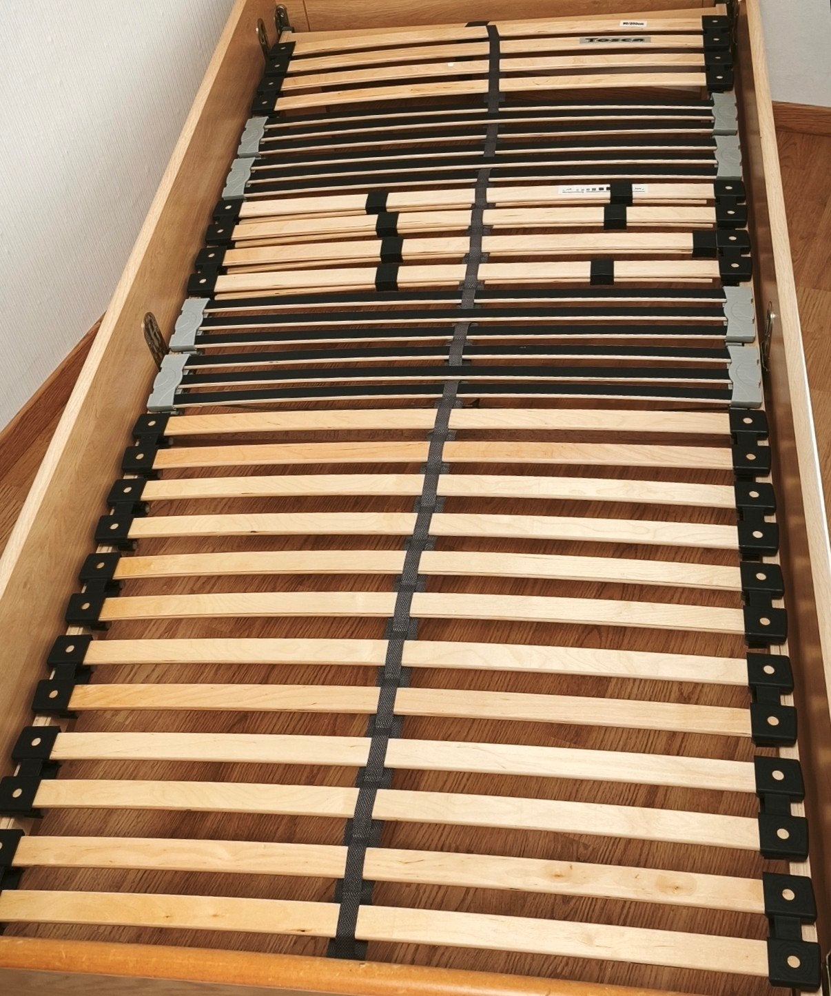 Tosca Lattenbodem, Ophalen, 90 cm, Eenpersoons, Zo goed als nieuw